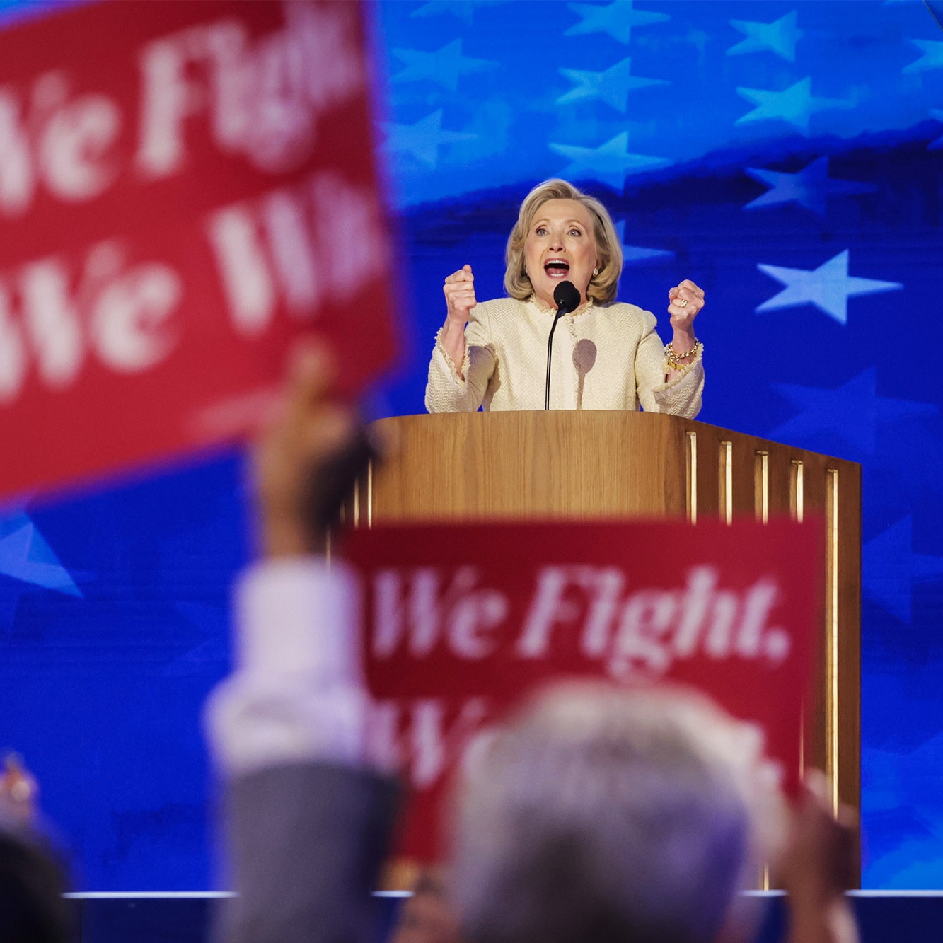 Hillary Clinton Says Her DNC 2024 Speech “Was Cathartic”: Exclusive