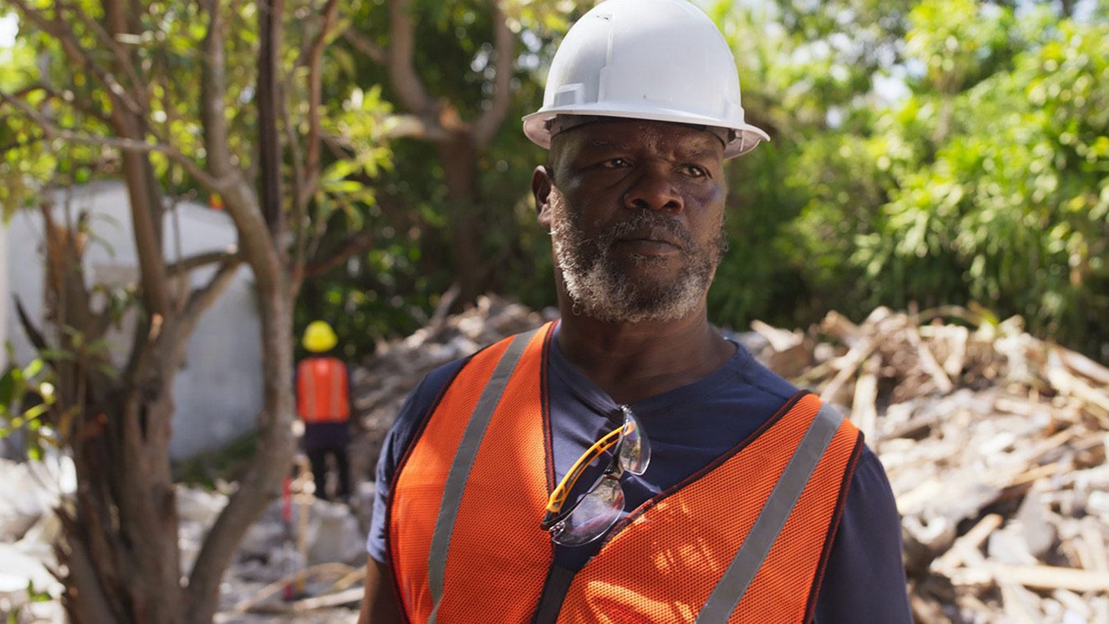 Image may contain Clothing Hardhat Helmet Person Worker and Adult